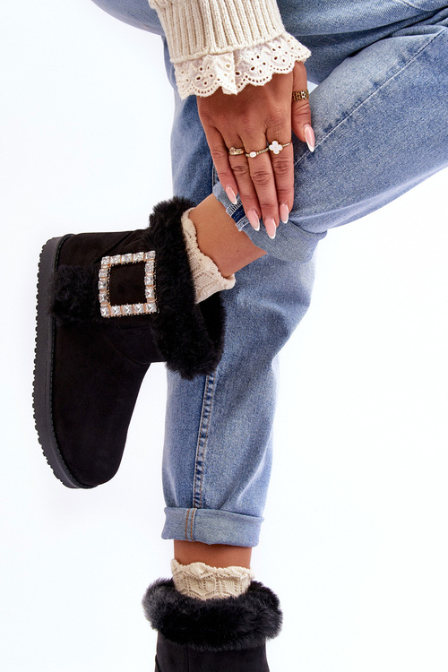 Ocieplené Sněžnice S Klíčem Černé Dulca