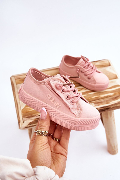 Detské materiálne tenisky Big Star LL374025 Pink