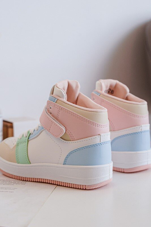 Vysoké detské športové topánky Multicolor Teredite