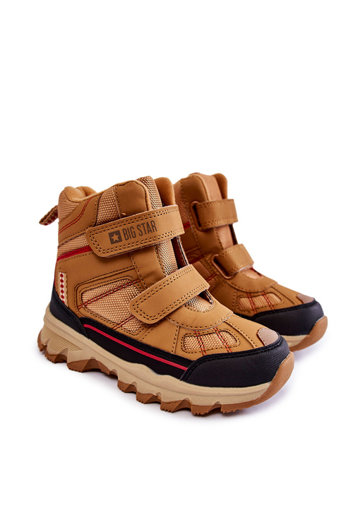 Detská topánka Pamäť pena Veľká hviezda KK374158 Camel