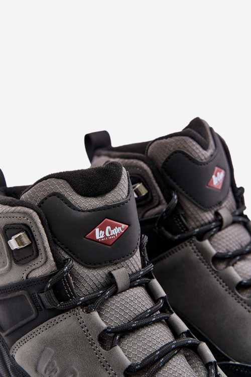 Zateplené Pánske Turistické Topánky Lee Cooper LCJ-24-01-2939 Šedé