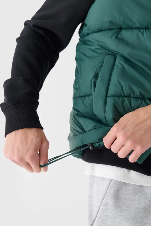 Pánský Péřový Bezrukávník 4F Zelená 4FWAW24TVJAM147-40S