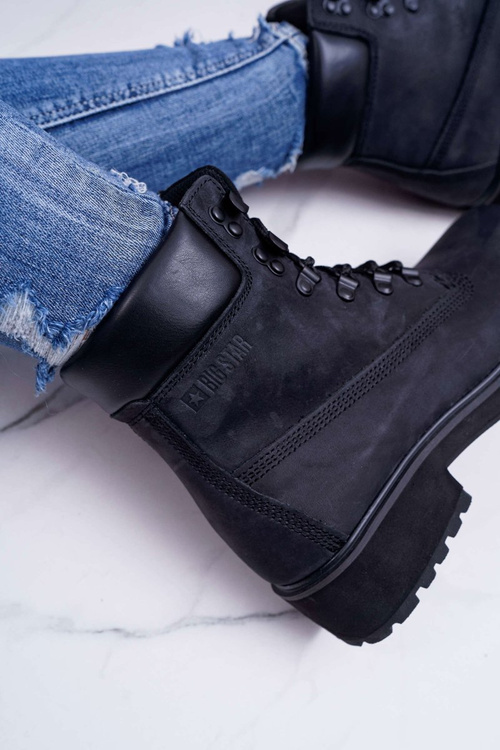 Dámska veľká hviezda Black EE274033 topánky