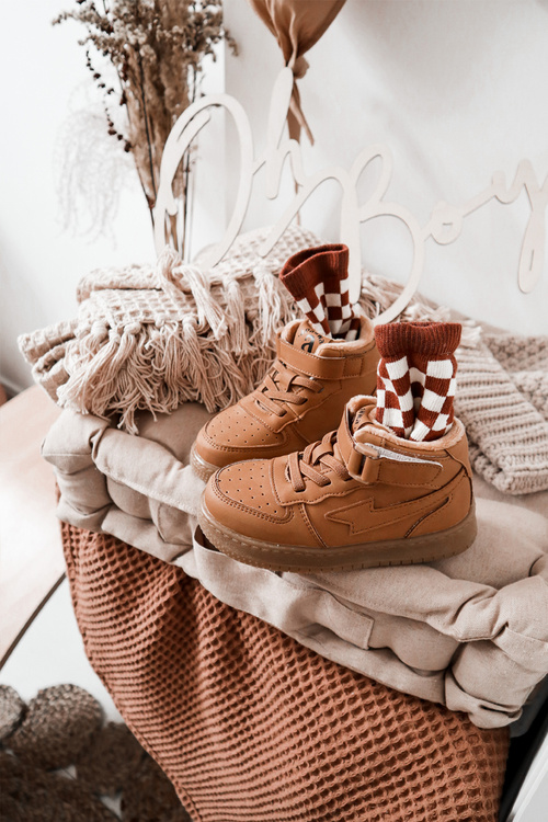 Dětské Vysoké Zateplené Boty Camel Clafi