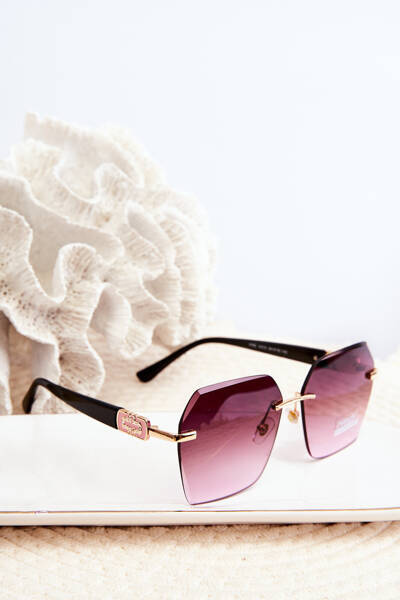 Dámské sluneční brýle s UV filtrem růžové