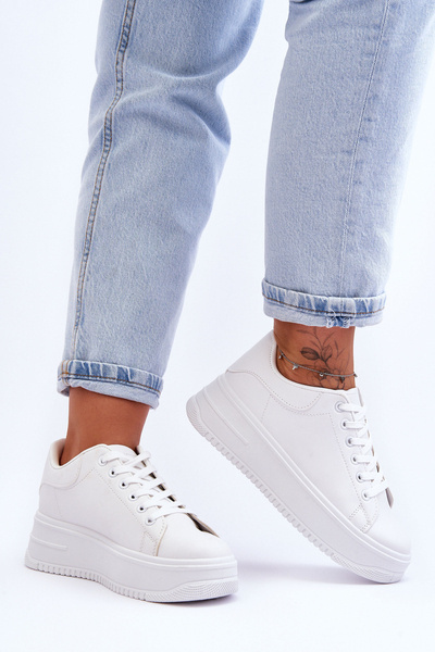 Dámska klasická biela nočná výlet športová obuv