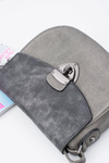 Lady's Handbag Dark Silver