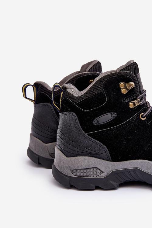 Trekkingové topánky pánske čierne fontanoe