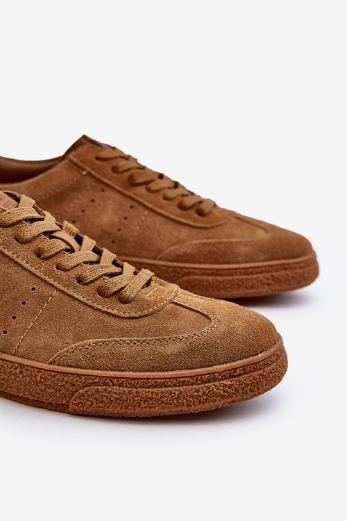 Mužské semišové tenisky Big Star NN174186 Camel