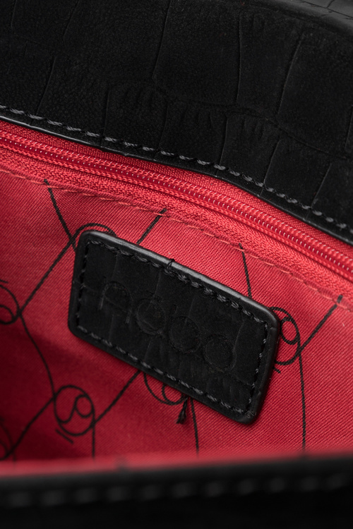 Malá černá vizitní kabelka NOBO NBAG-R3042-C020