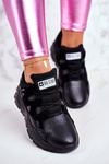 Dámske športové topánky Big Star Black GG274636