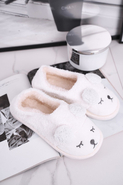 Dámske papiere kožušina Bear White Sweetie