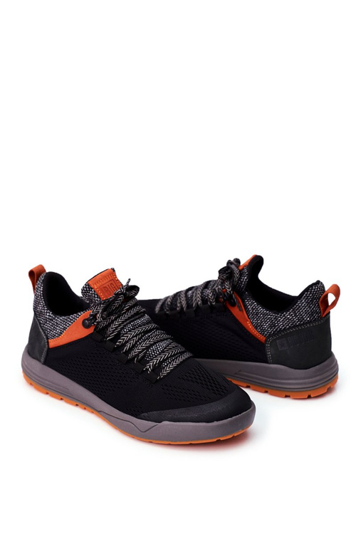 Pánske športové topánky Big Star Black FF174279