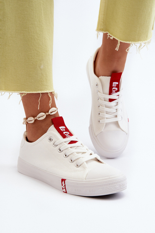 Nízké Dámské Tenisky Lee Cooper LCW-24-31-2239 Bílé