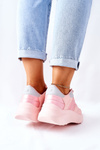 Dámska športová topánka Pamäť Pamäť pena Veľká hviezda II274333 Pink