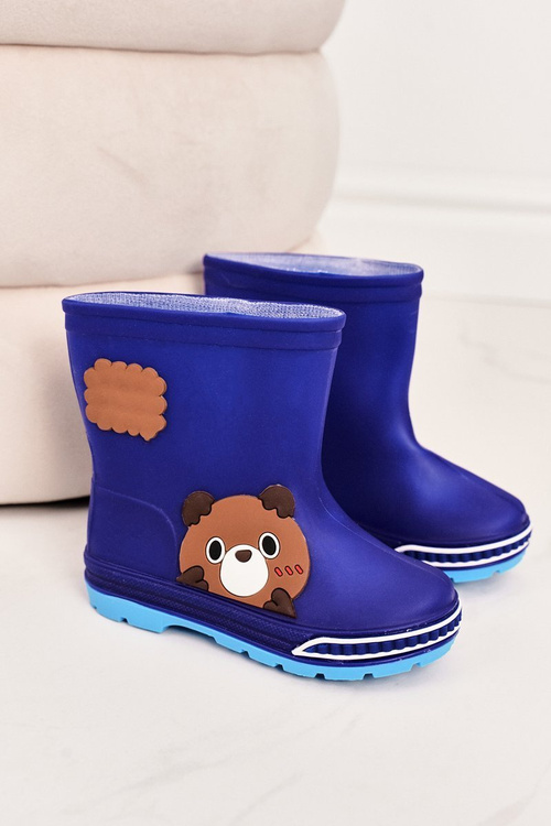 Detské galoshes s námorníckym medveďom