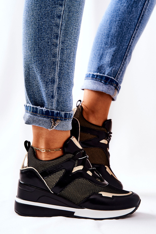 Dámské sportovní Boty Cerné Zlate Colli