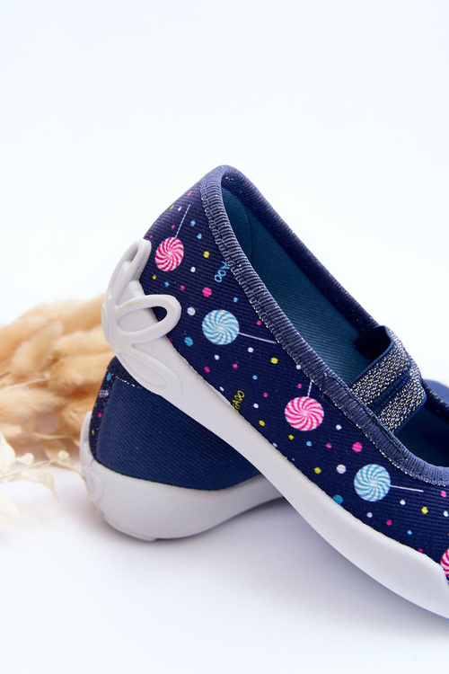 Ballerina Papcie Befado 116x316 Navy Blue