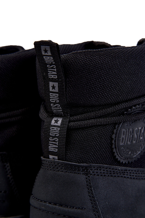 Pánské boty Memory Foam Big Star KK174206 Černá