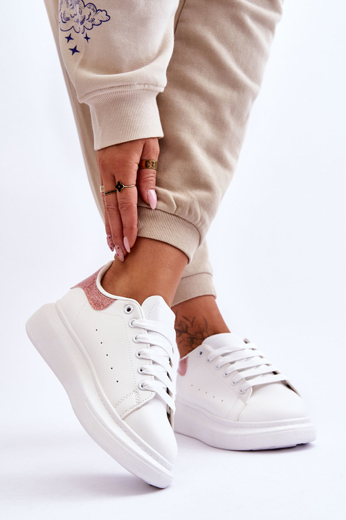 Dámská sportovní obuv na platformě bílá Eliso