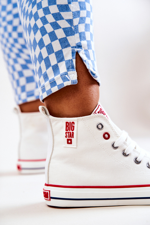 Vysoké Tenisky Big Star JJ274127 Bílý