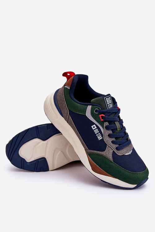 Pánská sportovní obuv Memory Foam Big Star LL174237 Vícebarevne