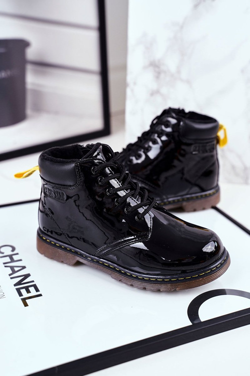 Big Star Black GG374075 Izolované detské topánky