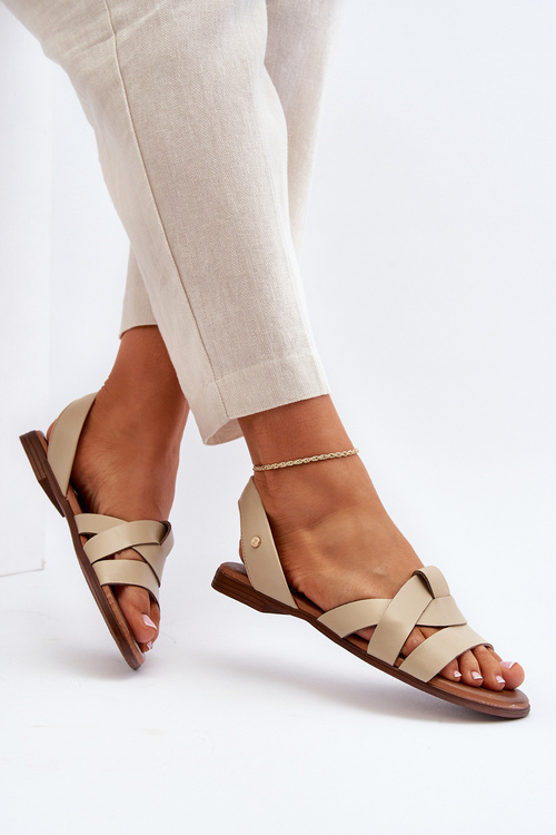 Zazoo 40185 Pohodlné kožené šmýkačky hnedé