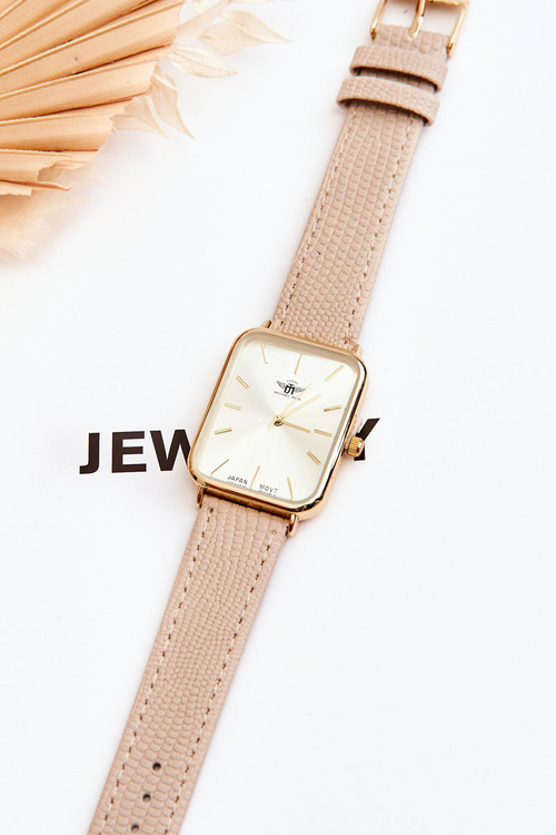 Dámské módní hodinky Michael John světle šedá