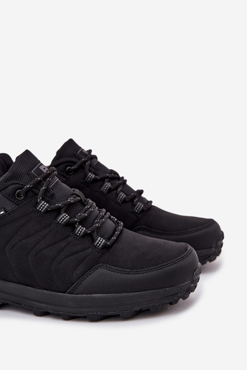 Pánske Športové Trekingové Topánky Čierne Thessira