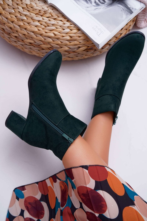 Dámske vysoké podpätky Sergio Leone Green BT522