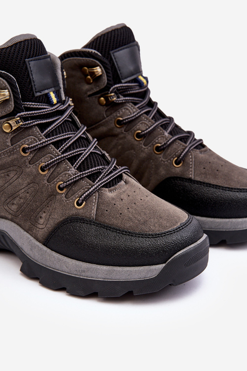 Treking topánky, pánsky šedý fontanoe