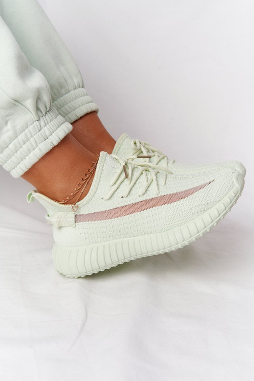 Dámská Sportovní Boty Sneakers Světle Zelené Amazing