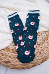 Dámske protikryté vianočné ponožky so Santa Clausom