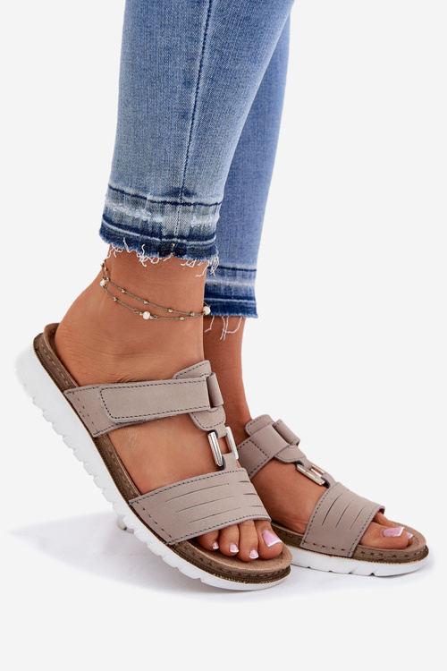 Dámske Sandále Na Klíne Béžové Inblu CN0007GU