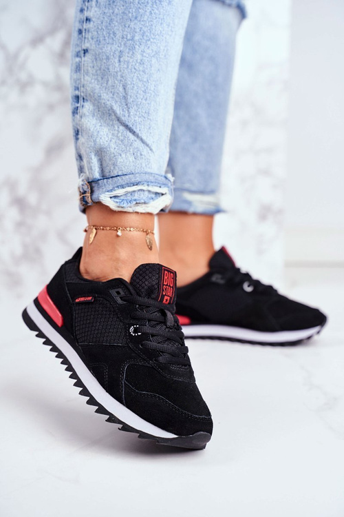 Dámske športové topánky Big Star Black GG274524