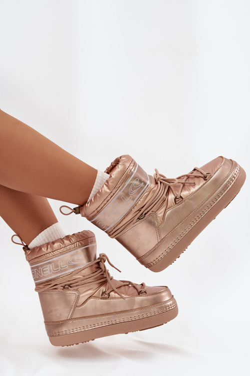 Ženské sněhule s šněrováním O'NEILL LISA WOMEN HIGH 90253012.99U Zlaté