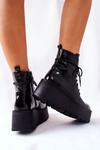 Kožené topánky Maciejka čierne topánky 05294-20
