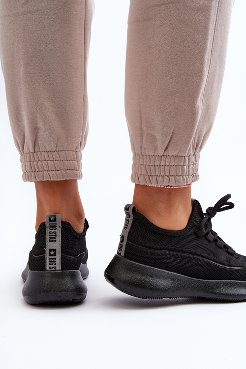 Dámske športové topánky Big Star NN274663 čierne