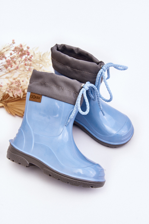 Detské galoshes Kimmy Blue Gokids 951