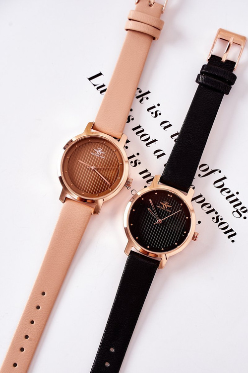 Hodinky Na Koženém řemínku Michael John Nude