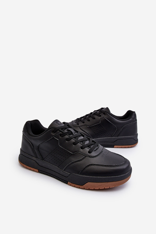 Čierne pánske tenisky z ekokože Radikalle