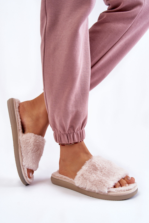 Home Pantofle Pantofle s kožíškem Inblu EK-05-011 Béžove