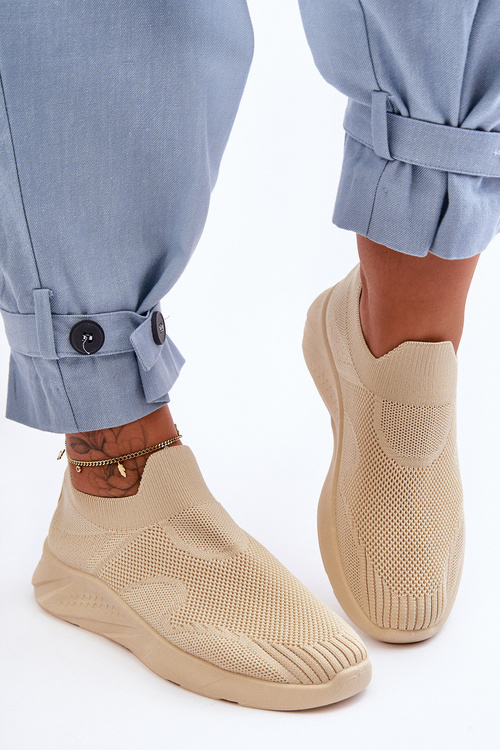 Dámské sportovní slip-on boty beže Claris