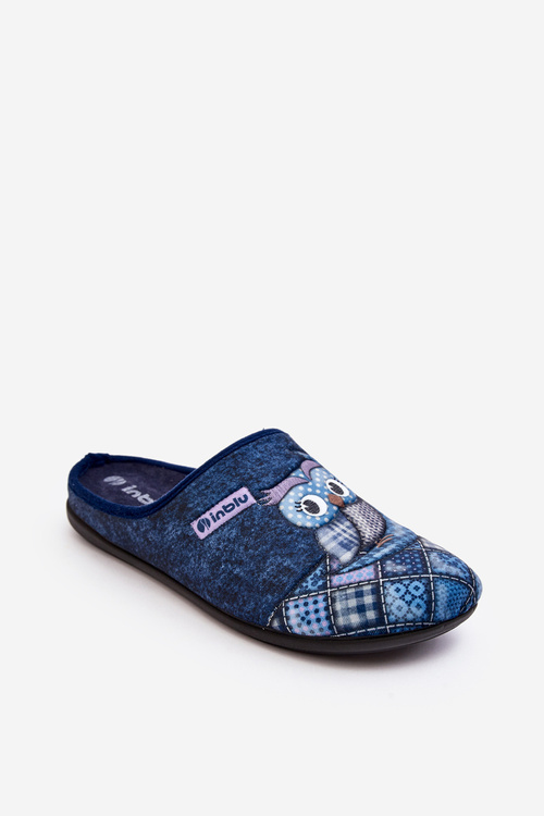 Domácí Pantofle Sova Inblu GF000018 Tmavomodré