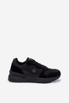 Pánské Sportovní Boty Sneakers Na Platformě Černé Hanirin
