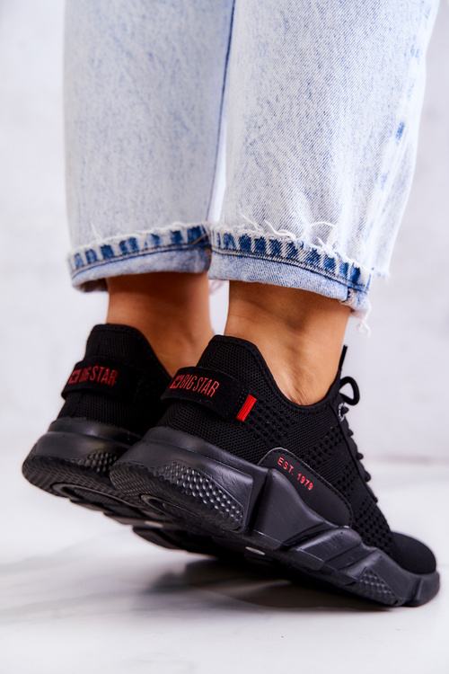 Dámská sportovní obuv Memory Foam Big Star JJ274273 Černá