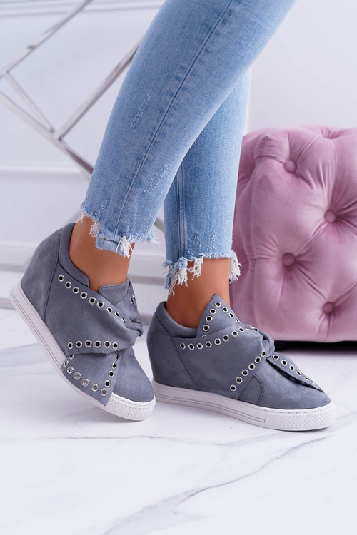 Dámská obuv sneakers Šedé LU BOO Margo