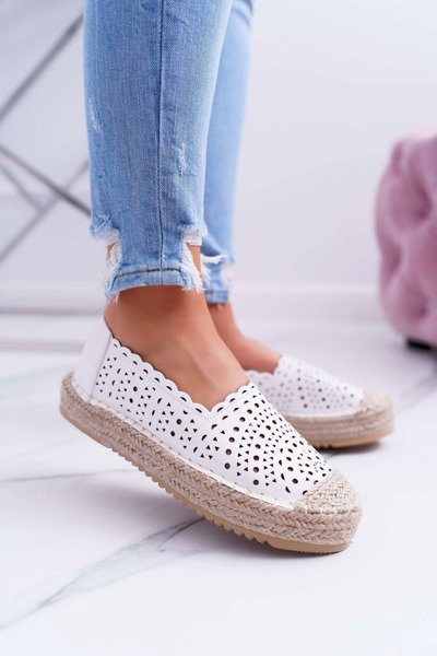 Dámské Espadrilky bílé Satisfaction