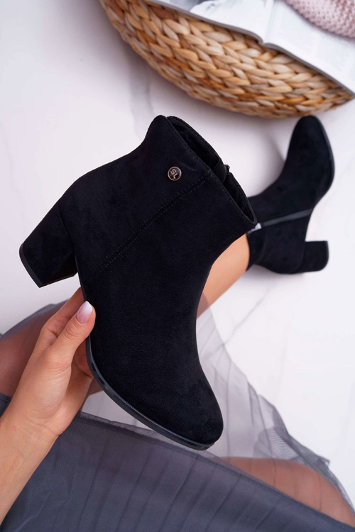 Dámske vysoké podpätky Sergio Leone Black BT520